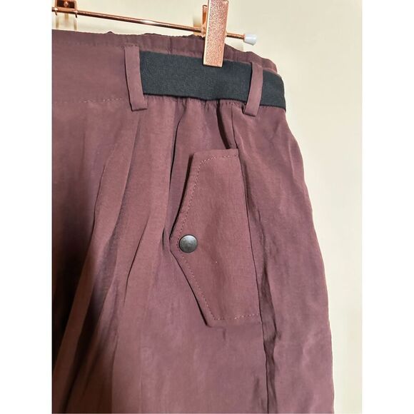 Anthropologie Brown Pull On Safari Pants Size Small New - Picture 3 of 8